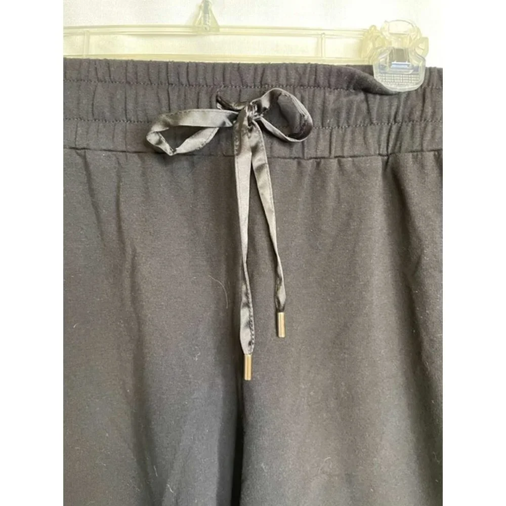 J Jason Wu Regular Tapered Knit Jogger with Satin Detail X LARGE (555)